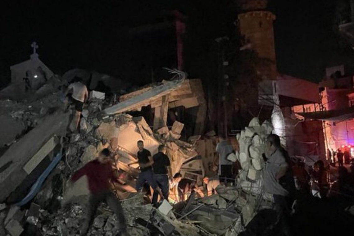 LIVE UPDATES 7:31 PM EDT  - Israel BOMBS Oldest Christian Church in Gaza