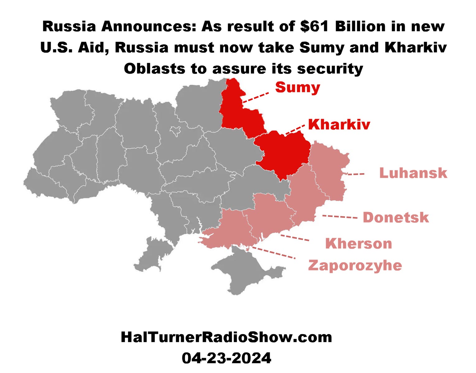Sumy and Kharkov Oblasts