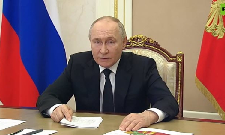 BULLETIN: PUTIN BLAMES D.C. FOR MOSCOW ATTACK 