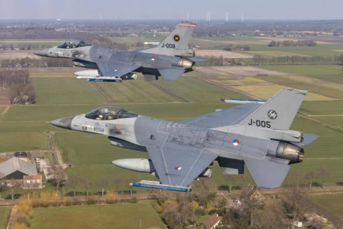 Still Poking the Bear:  F-16's from Netherlands Arrive in Romania - for Ukraine pilots!