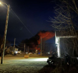Uncontrolled Fire Headed toward Explosives, Goose Bay, Newfoundland, CANADA