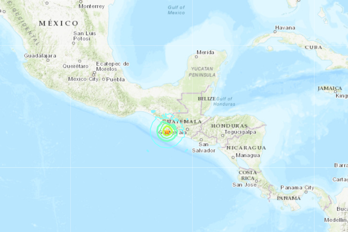 Magnitude 6.4 Earthquake Slams Mexico-Guatemala Border