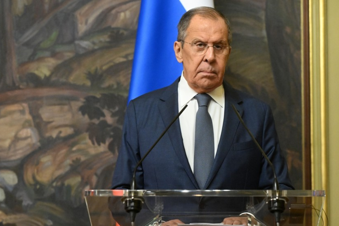 Russia ready if west wants to fight for Ukraine on battlefield, Lavrov says