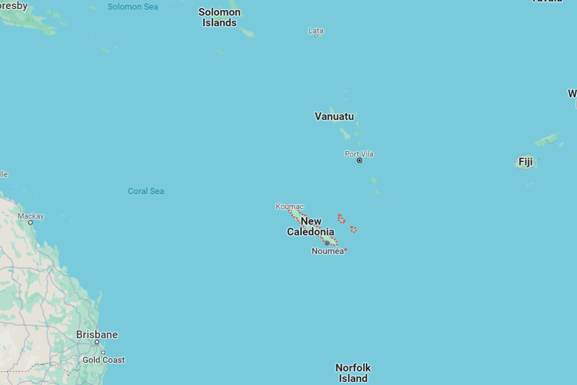 Armed Uprising in French Colony on New Caledonia; French ARMY Engaging