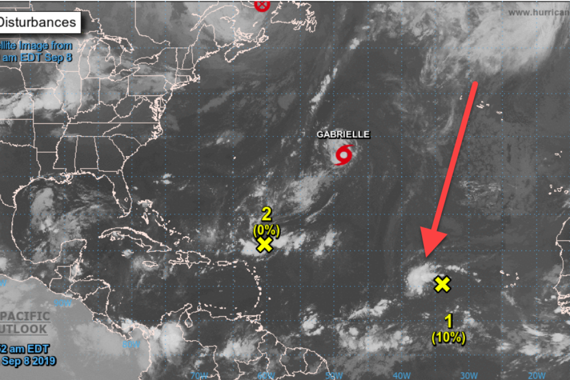 Meet Probable Hurricane "Humberto" - Bigger and Stronger than "Dorian" - Landfall Florida