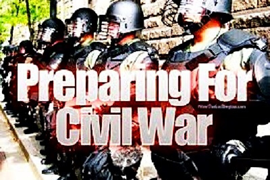Talk of "Civil War" in USA; Radio Host Says CIA and State Dept. likely to be surrounded, buildings "stormed," everyone inside killed, then burned to the ground