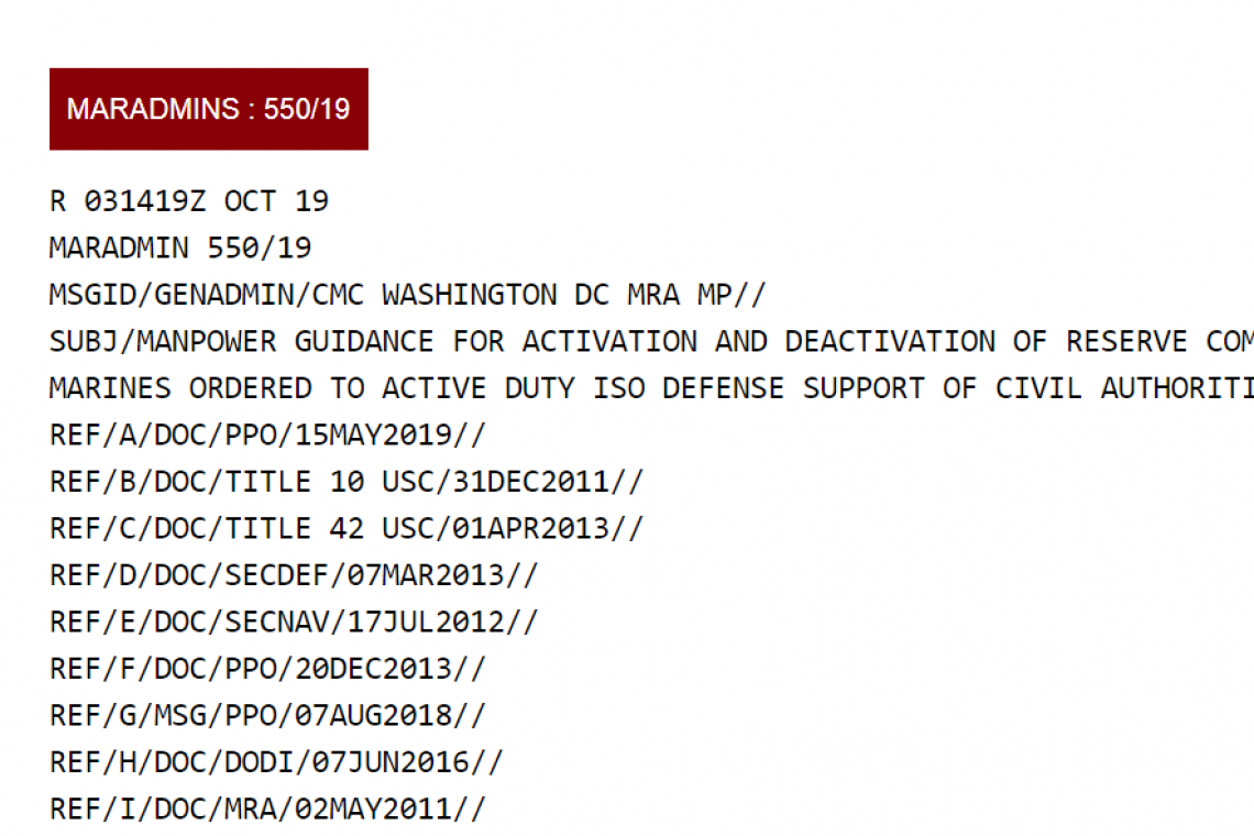 UNITED STATES MILITARY RECEIVES ORDER ON DEPLOYMENT *** WITHIN USA *** TO ASSIST CIVIL AUTHORITIES