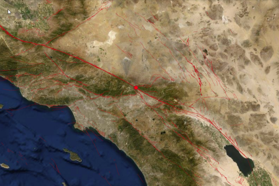 Magnitude 3.1 Quake Strikes DIRECTLY ON San Andreas Fault