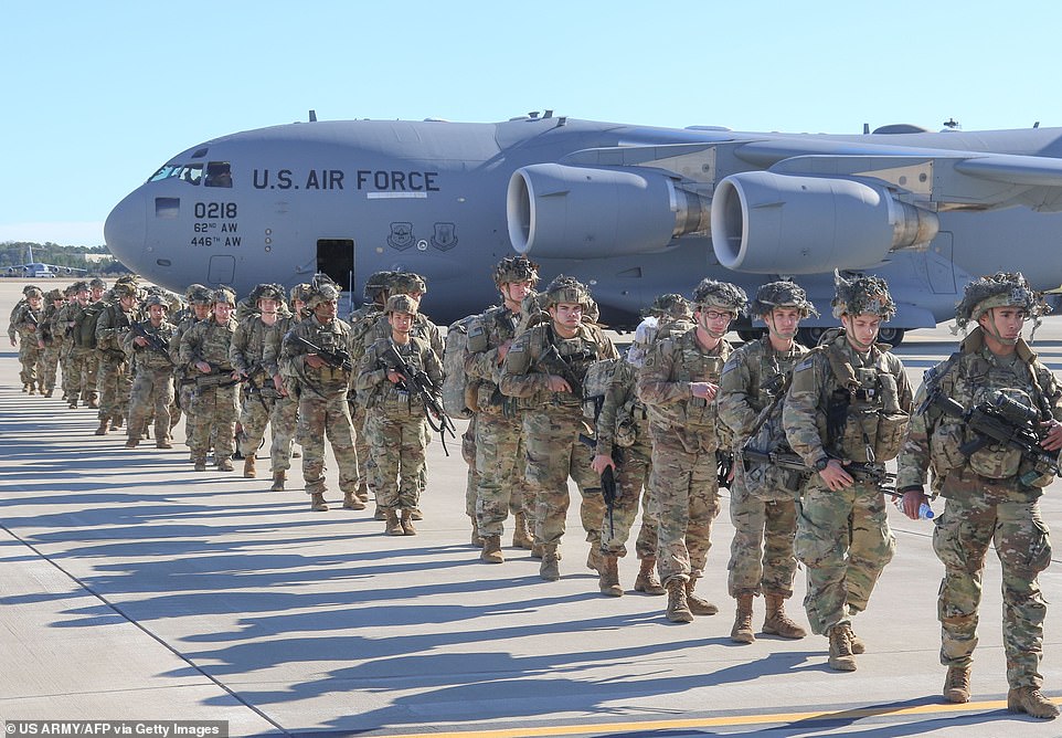 Twenty-Two C-17A Globemaster Planes, F/A-18's, Command & Control Aircraft Departed USA in last 24 Hours for Middle East. War with Iran likely 82ndAirborneDeploying