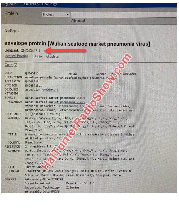  Updated 1-2-2020 ~ PROOF: The "Novel Coronavirus" Infecting the World is a MILITARY BIO-WEAPON Developed by China's Army QHD43418-1