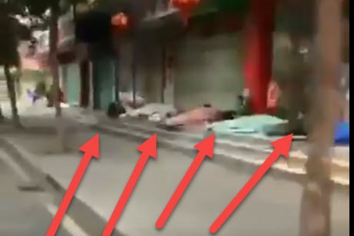 China Virus: TWELVE DEAD BODIES on just THREE CITY BLOCKS in 30 seconds!