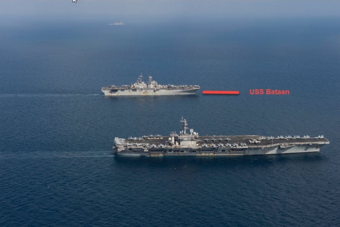 US Navy Amphibious Ready Group Transits Strait of Hormuz; US Drone Enters Iranian Air Space . . .