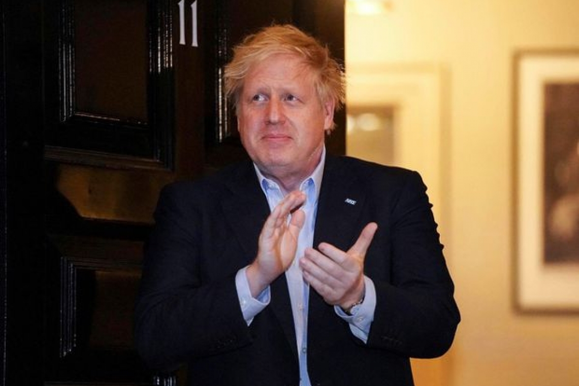 On a Ventilator . . . . Boris Johnson, Prime Minister of UK . . . COVID-19