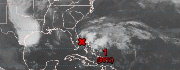 Great. Just Great: Tropical Storm Forming off Florida - to North Carolina, 3 days