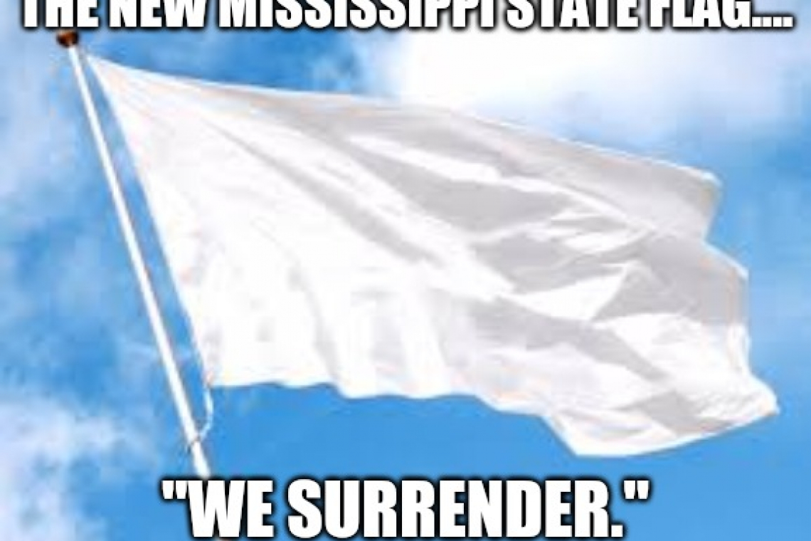 Mississippi State Flag Being Erased from History by Gutless, Spineless Politicians