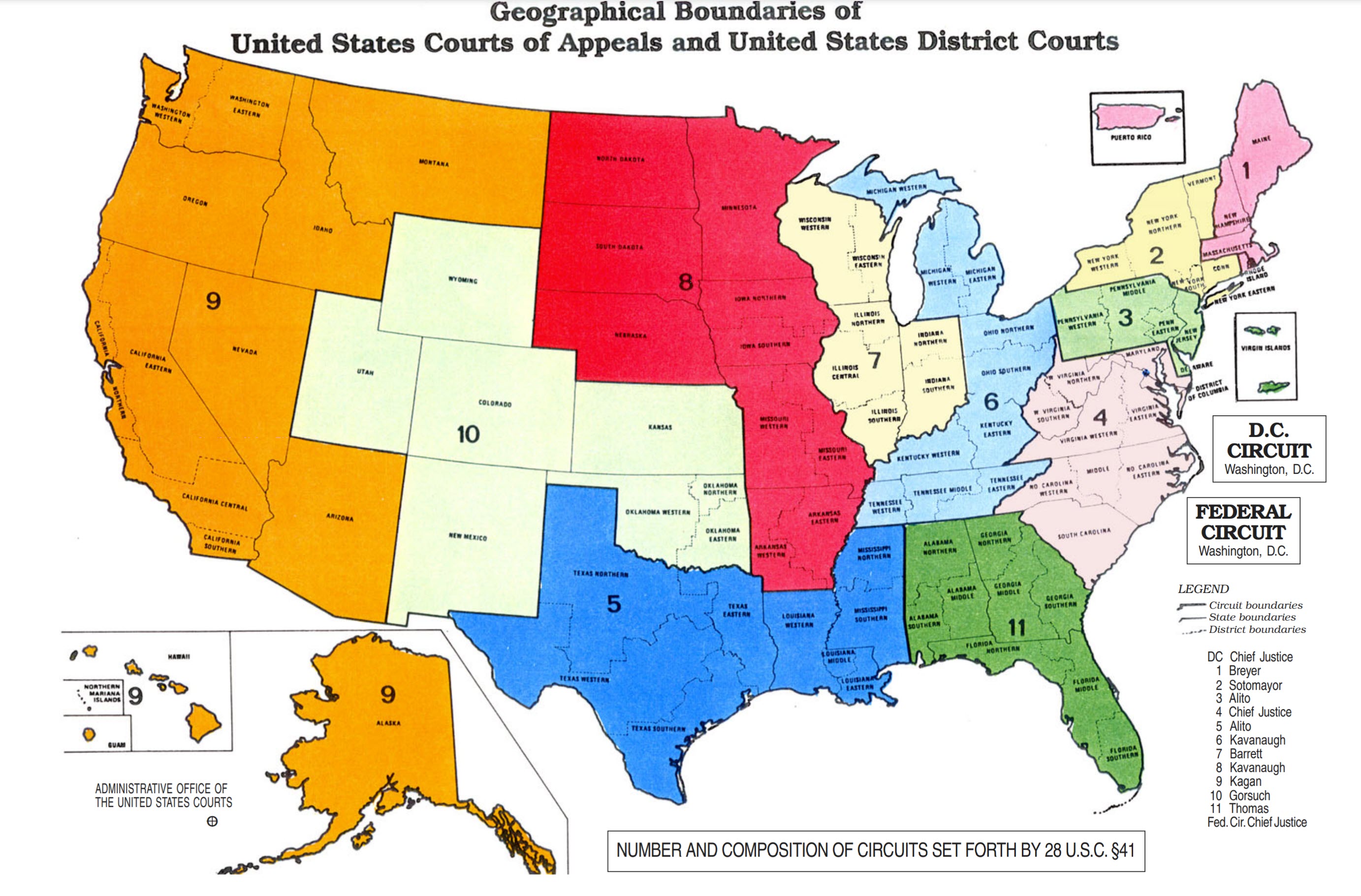 Federal Court Circuit Map - prntbl.concejomunicipaldechinu.gov.co