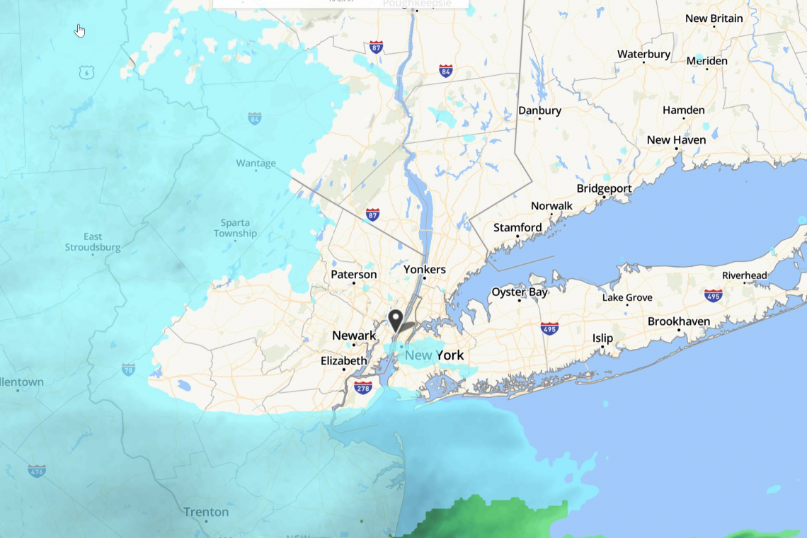 And So It Begins . . . The First MAJOR Snowstorm to hit NYC/NJ in three years