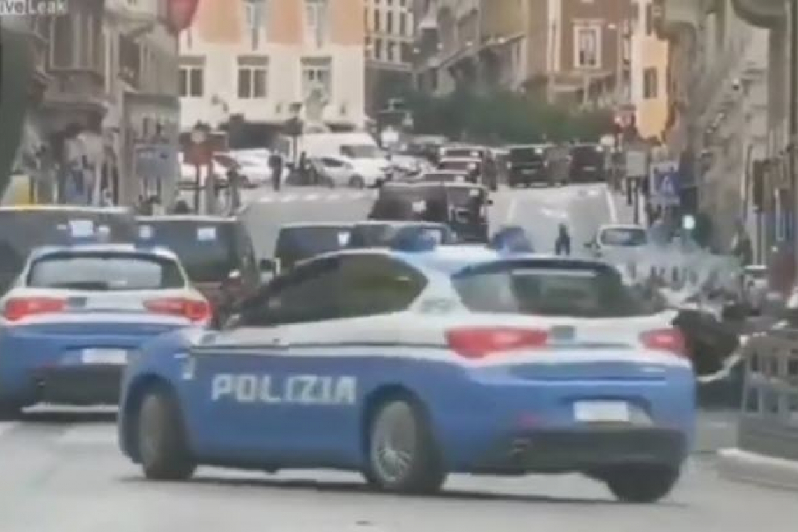 Something BIG is Happening at the Vatican- Marked and Unmarked Police moving in BIG