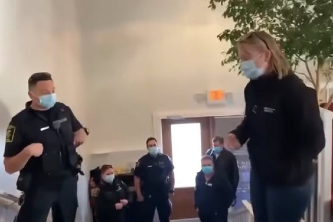 Canadian Pastor Throws COVID-Psycho-Police OUT of his Church on Easter