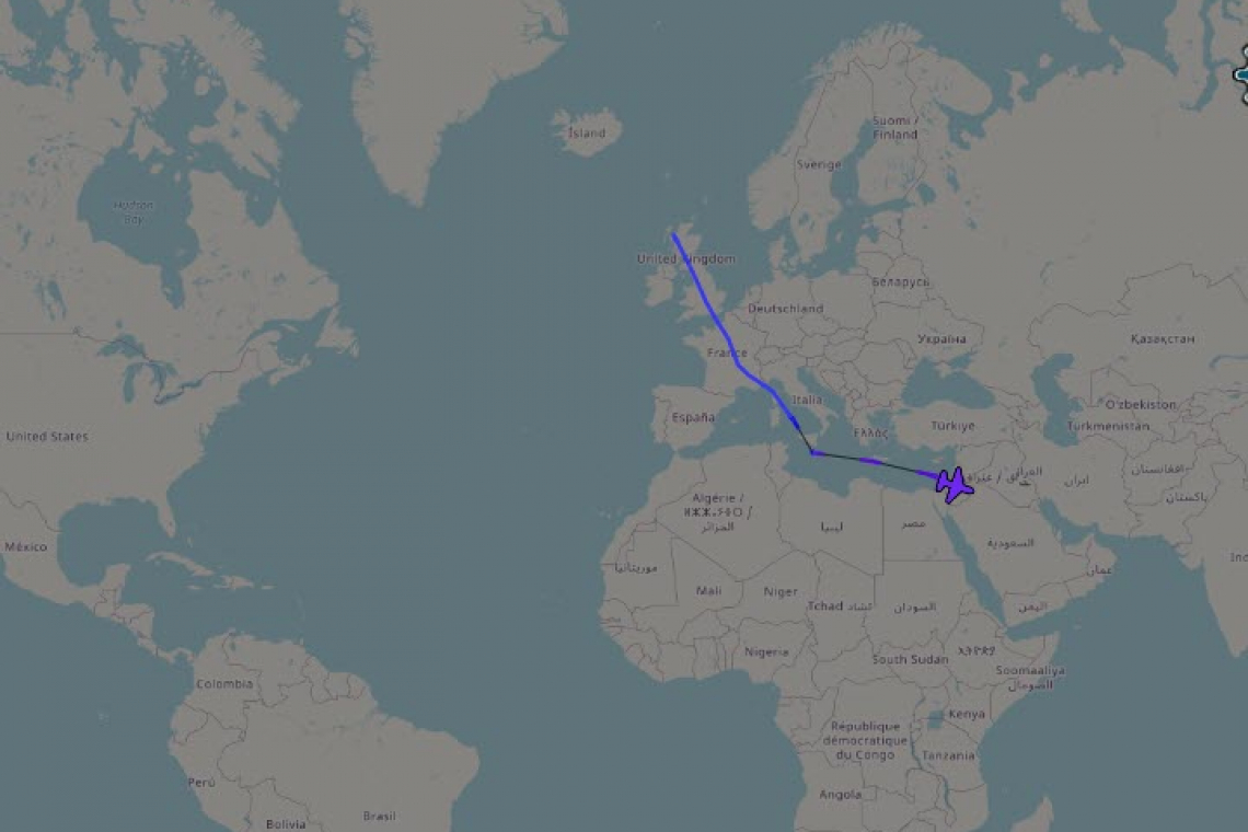 U.S. Military Plane Travels SUPERSONIC Over Europe to Middle East, Shuts-Off Transponder; MORE: "Nuke Sniffer" Airborne off Australia