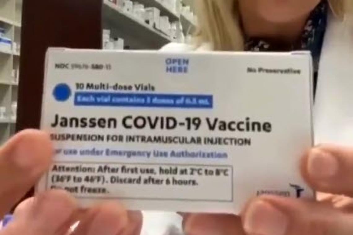 VIDEO: Johnson & Johnson COVID "Vaccine" Insert -- BLANK; No Ingredients listing