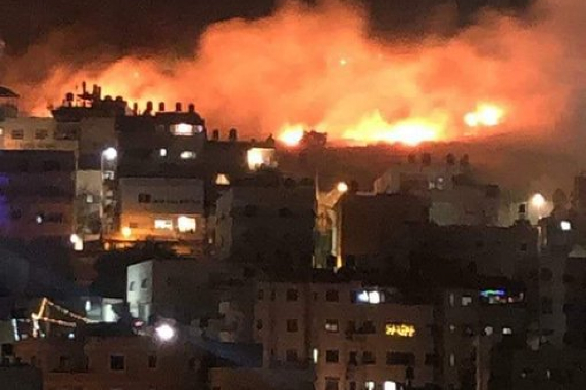 ISRAEL GROUND FORCES JOIN AIR FORCES ATTACKING GAZA