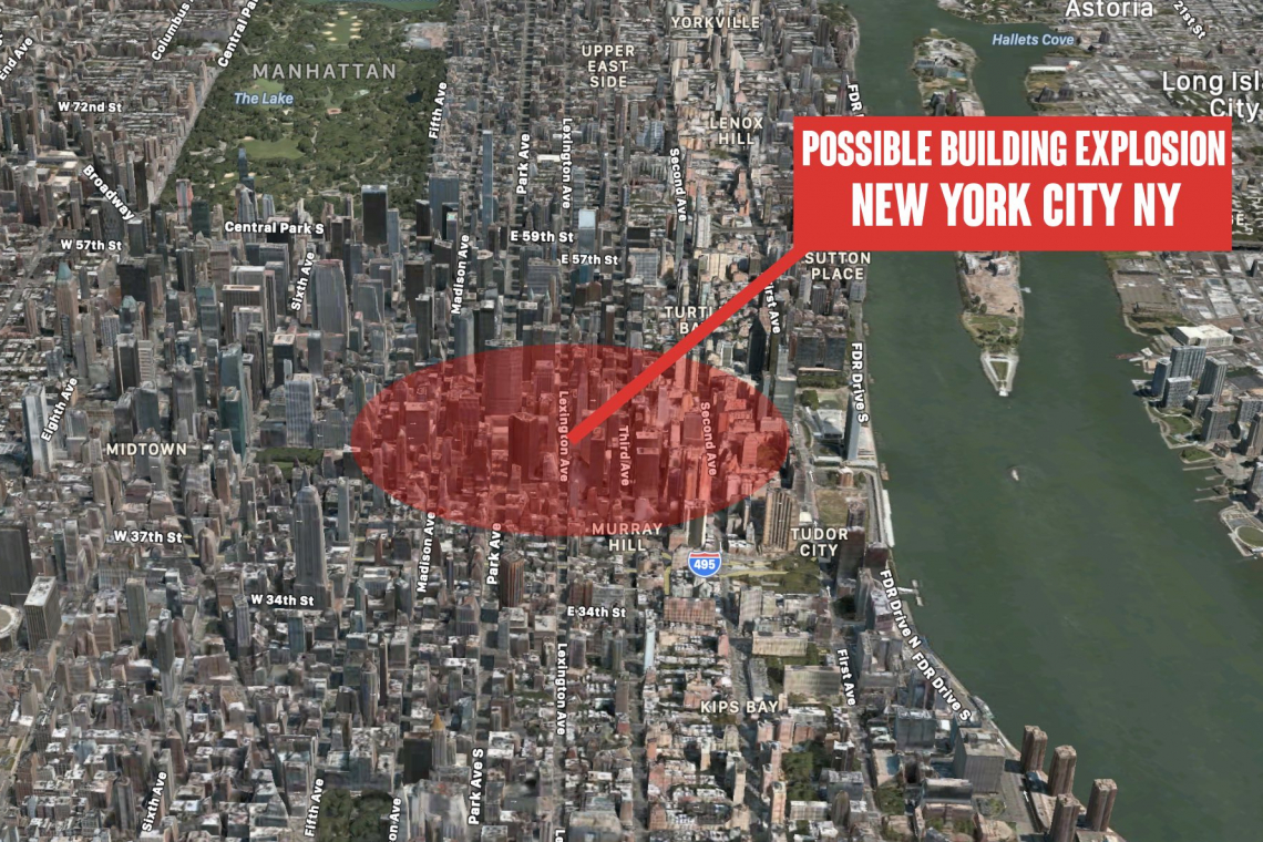 Explosion Rocks New York City Office Building