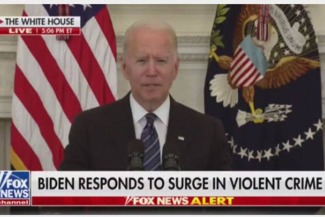 Biden: "If you think you need to have weapons to take on the government, you need F-15s and maybe some nuclear weapons."