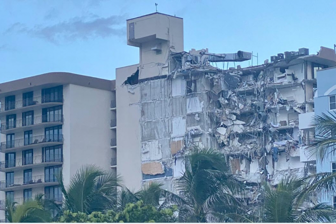 High-Rise Building COLLAPSE in Miami