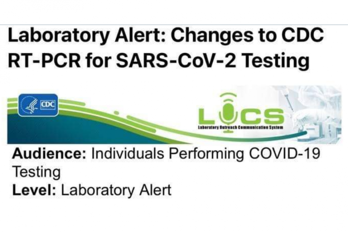 BREAKING NEWS - URGENT: PCR TESTS TO BE WITHDRAWN; "UNFIT" TO DIAGNOSE COVID