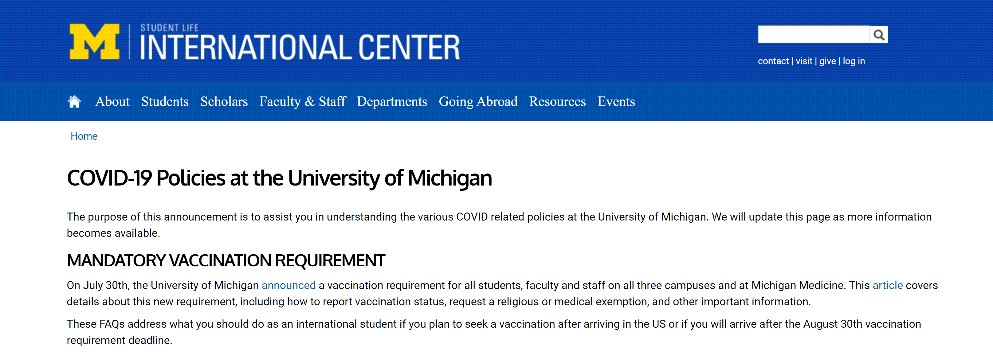 University of Michigan Flu Outbreak Signals First Wave of COVID-VAX-INDUCED Immune System Failure; Waves of Deaths Beginning from Vax U-M-Covid-Policy