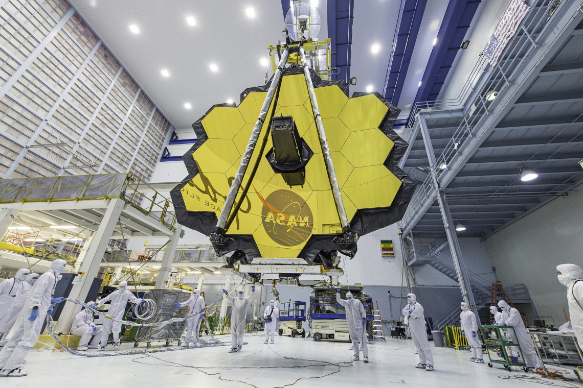 SUCCESS!   James Webb Space Telescope . . . Launched !