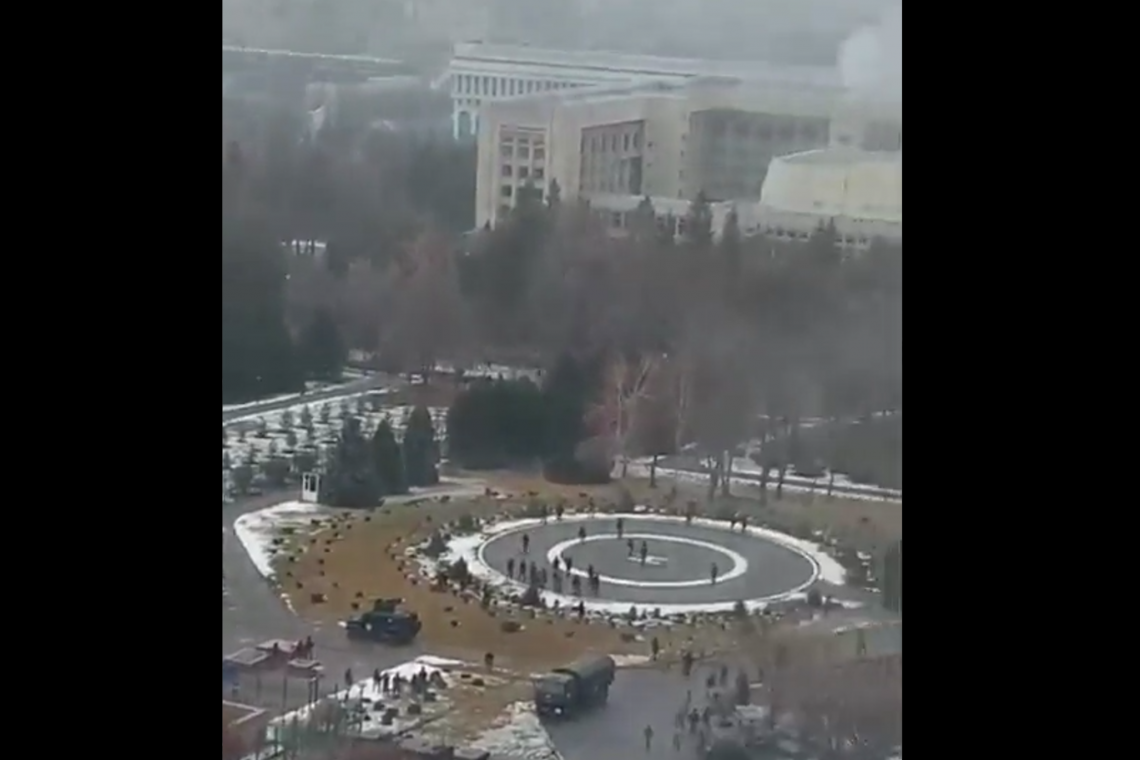 VIDEO: Ferocious Gun Battles as West Tries to Overthrow Kazakhstan Gov't Just Like They Did to Ukraine