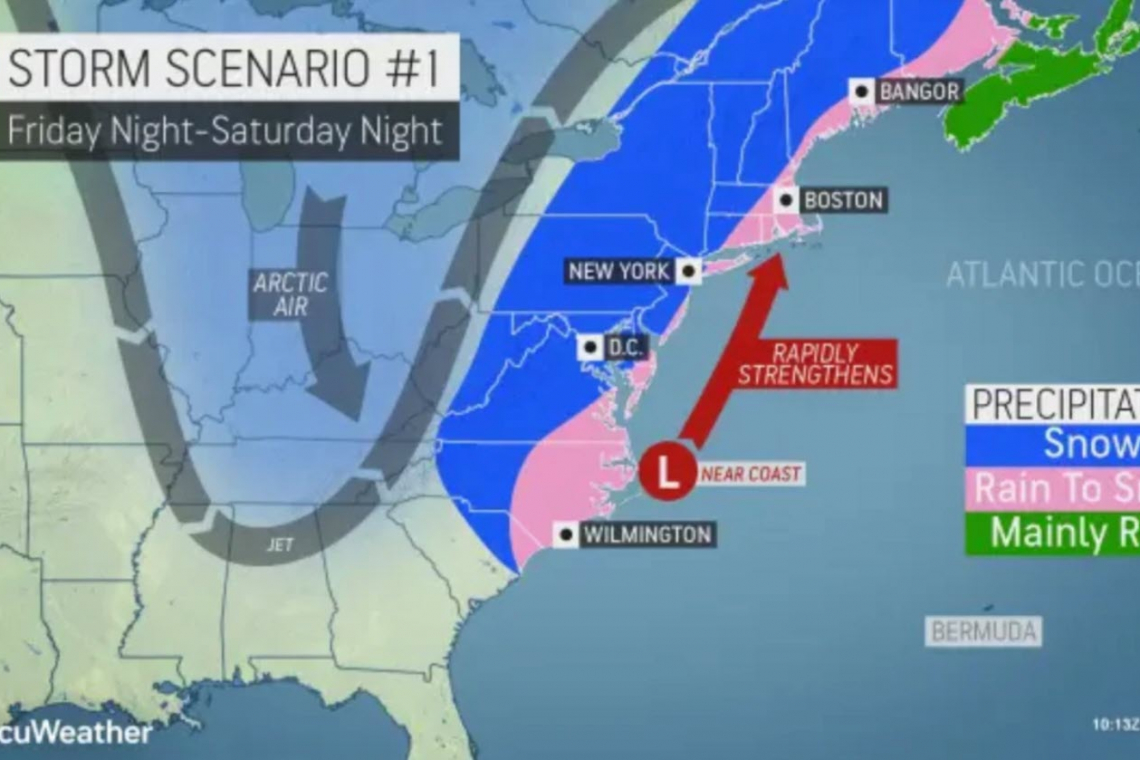 Got the Bread and Milk? Weekend SNOW Storm possible for NYC/NJ
