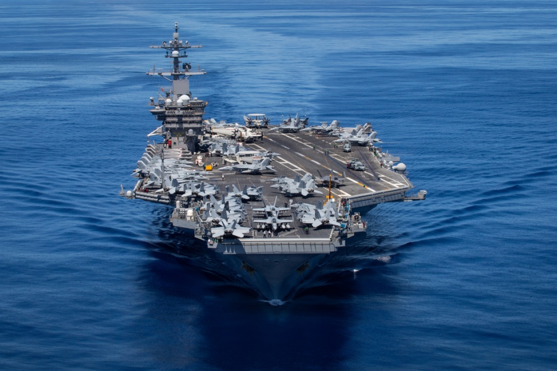 F-35 Crashes on USS Carl Vison Aircraft Carrier