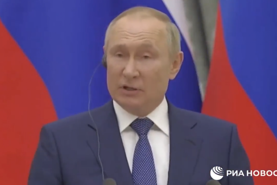 Putin Press Conference Makes Nuclear War Clear: If Ukraine Joins NATO or anyone tries to take Crimea by force