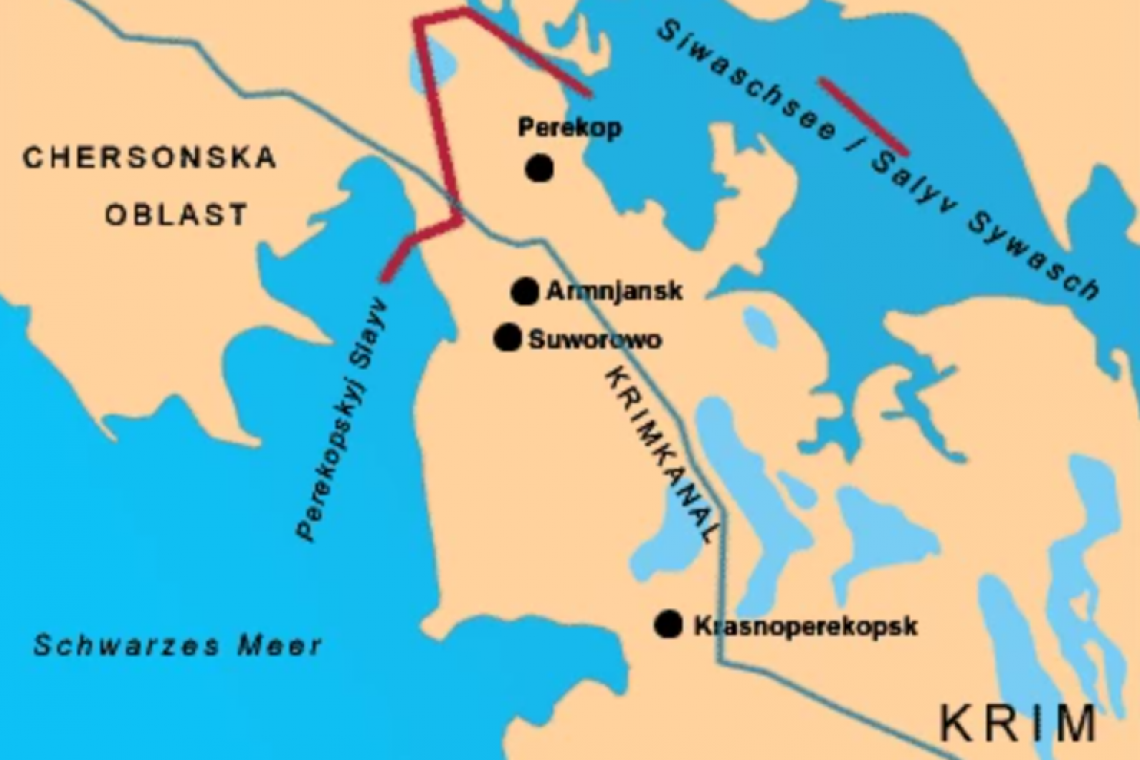 SINGLE REPORT: "Russian Troops Have Crossed Red Line from Crimea - Moving North into Ukraine - No Resistence"