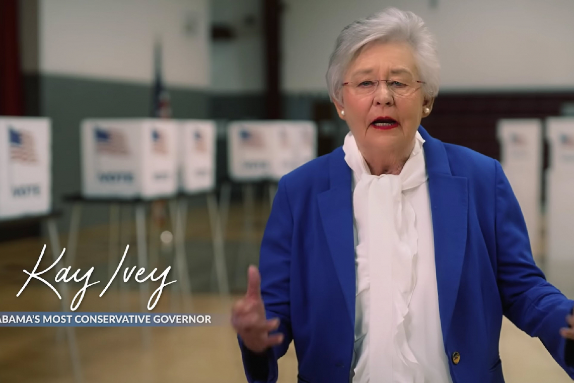 Alabama Governor makes new ad admitting the 2020 election was STOLEN