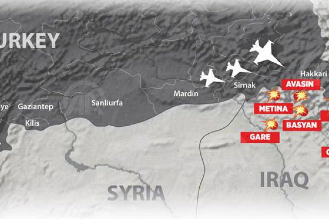 Turkey Begins BOMBING northern Iraq