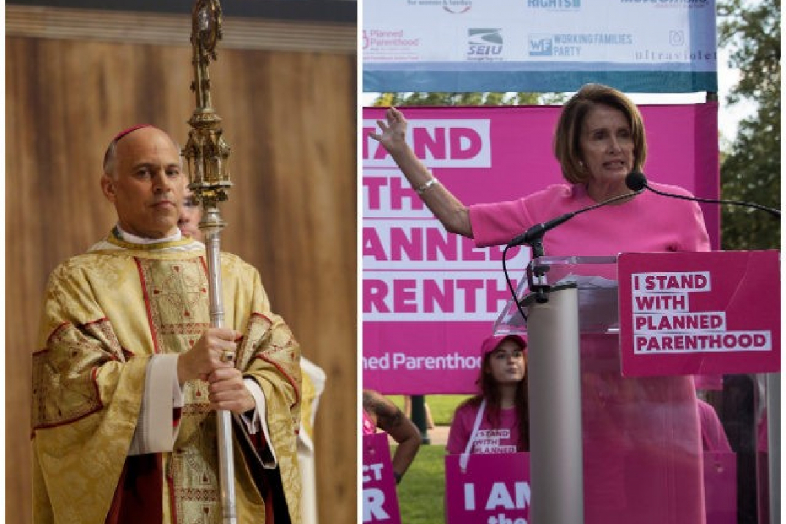 PELOSI FORMALLY AND PUBLICALLY EXCOMMUNICATED BY SAN FRANCISCO ARCHBISHOP