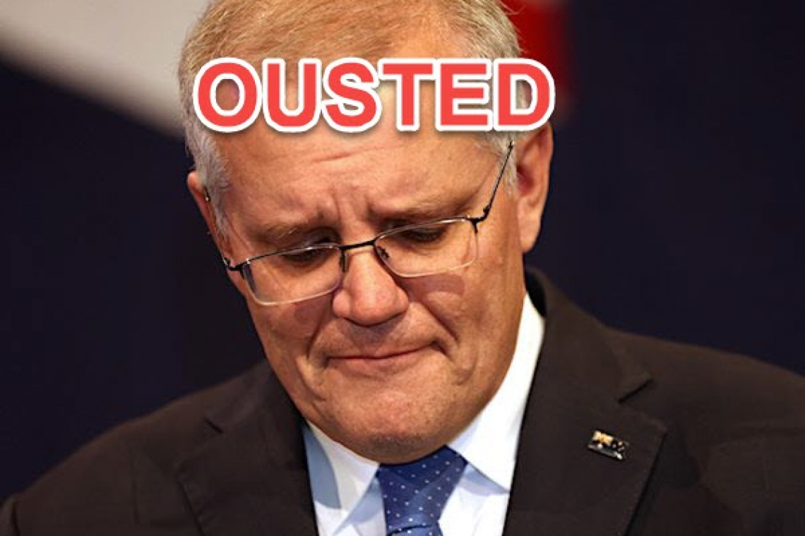 Election: Australia OUSTS Covid-Maniacs 