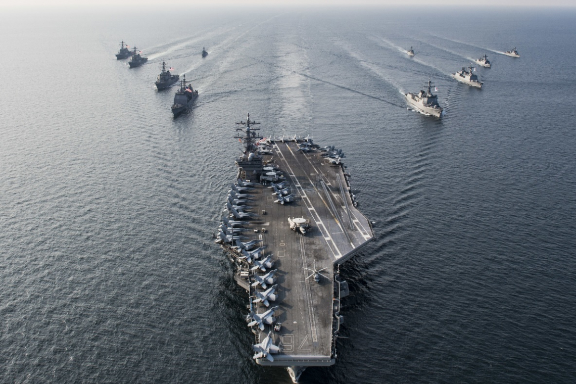 USS Ronald Reagan Strike Group Enters South China Sea for Pelosi's Taiwan Visit