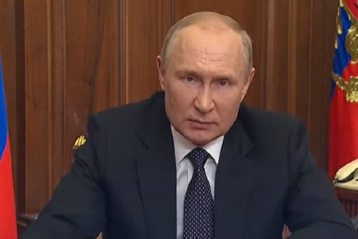 Rosja rozpoczyna "częściową" mobilizację do wojny! Putin potwierdza, że użyje broni nuklearnej, jeśli istnienie Rosji będzie zagrożone.