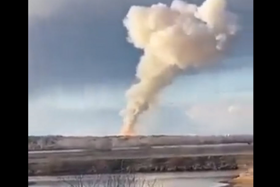 Explosion at Russian Factory that makes Warhead Charges for Missiles