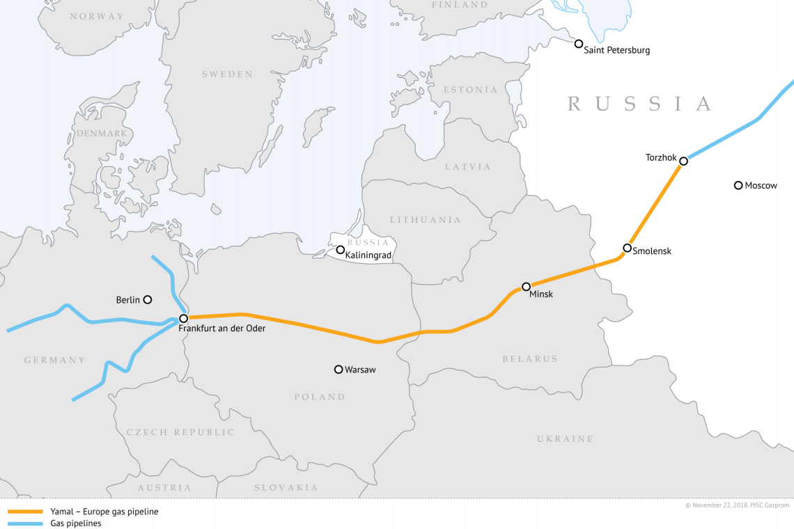Poland to "Nationalize" Russia's GAZPROM Assets - Grab pipelines