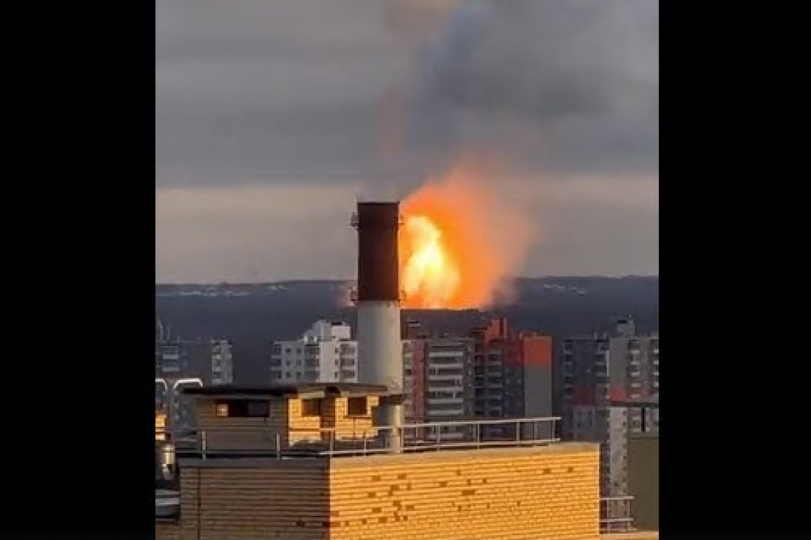 Massive Explosion - St. Petersburg, Russia - At Nord Stream Gas Terminal