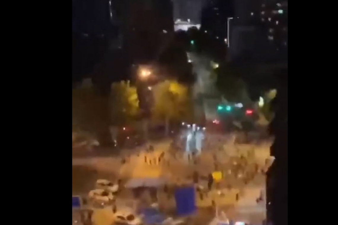 UPDATE 11:03 AM EDT -- Now CONFIRMED: China has OPENED FIRE on COVID Protesters