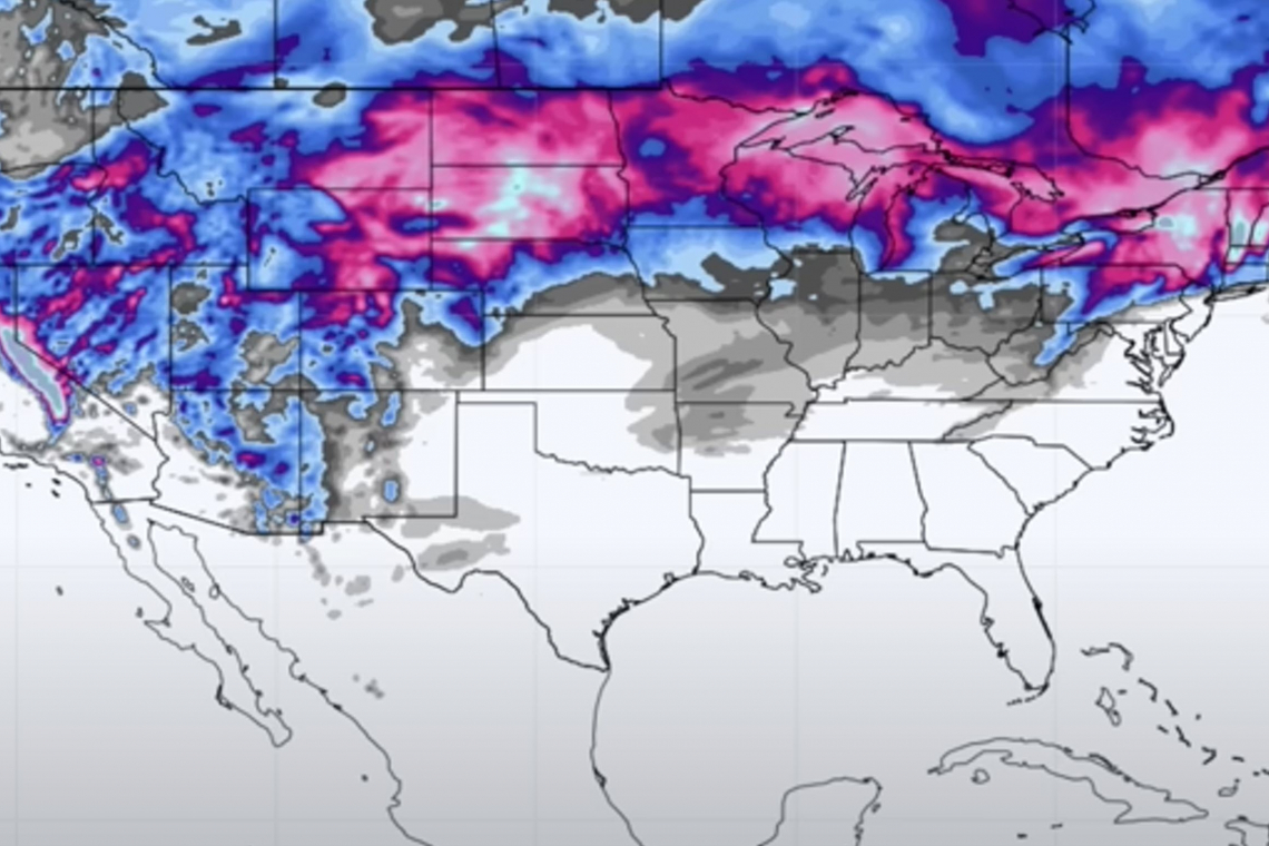 FORECAST: VERY HEAVY SNOW; EXTREME &amp; BITTER COLD FOR USA THIS WEEK