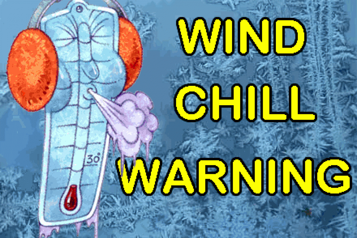 IT'S OFFICIAL: WIND CHILL WATCH ISSUED FOR -50° F 