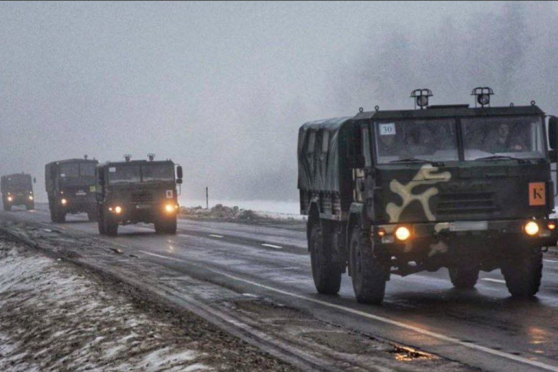 Massive Troop and Armor Movements Begin in Belarus - New Combat Designation: "K"